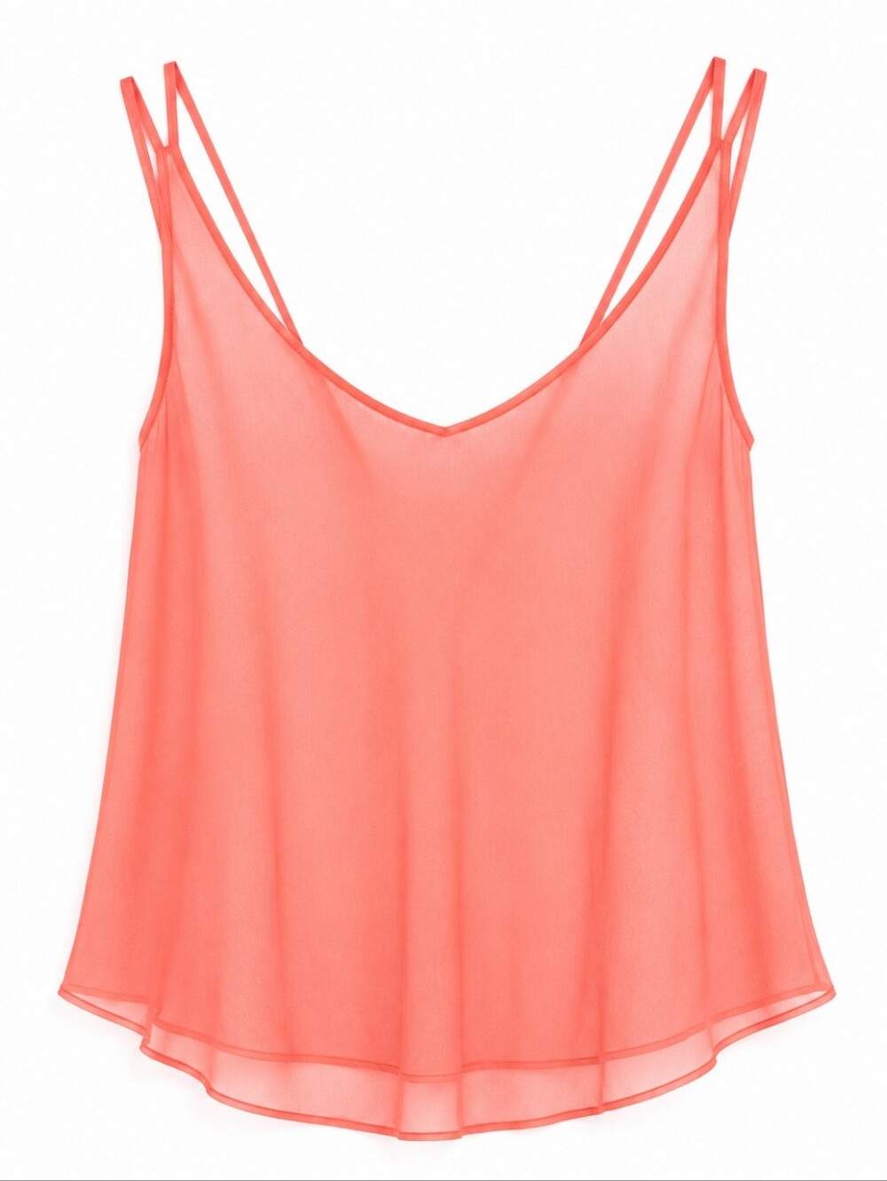 Lululemon Coral Double-Strap Criss Cross Open Back Tank Top Sz LG
